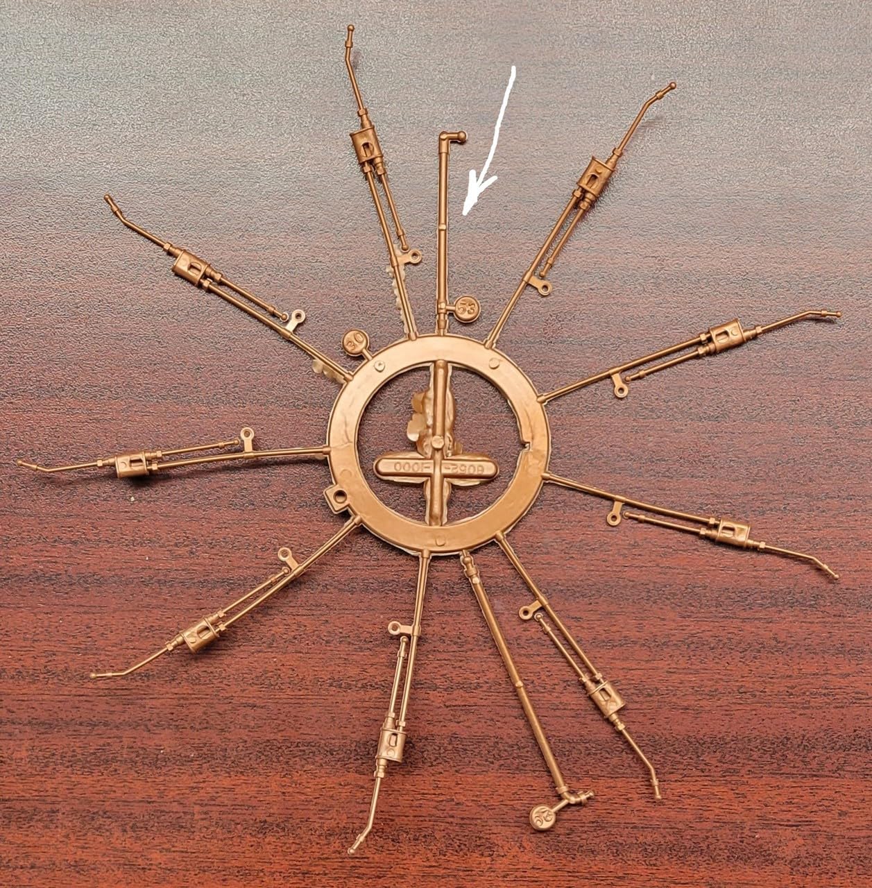 Atlantis M6052 Wright Cyclone 9 Radial Engine STEM 1:12 Model Kit
