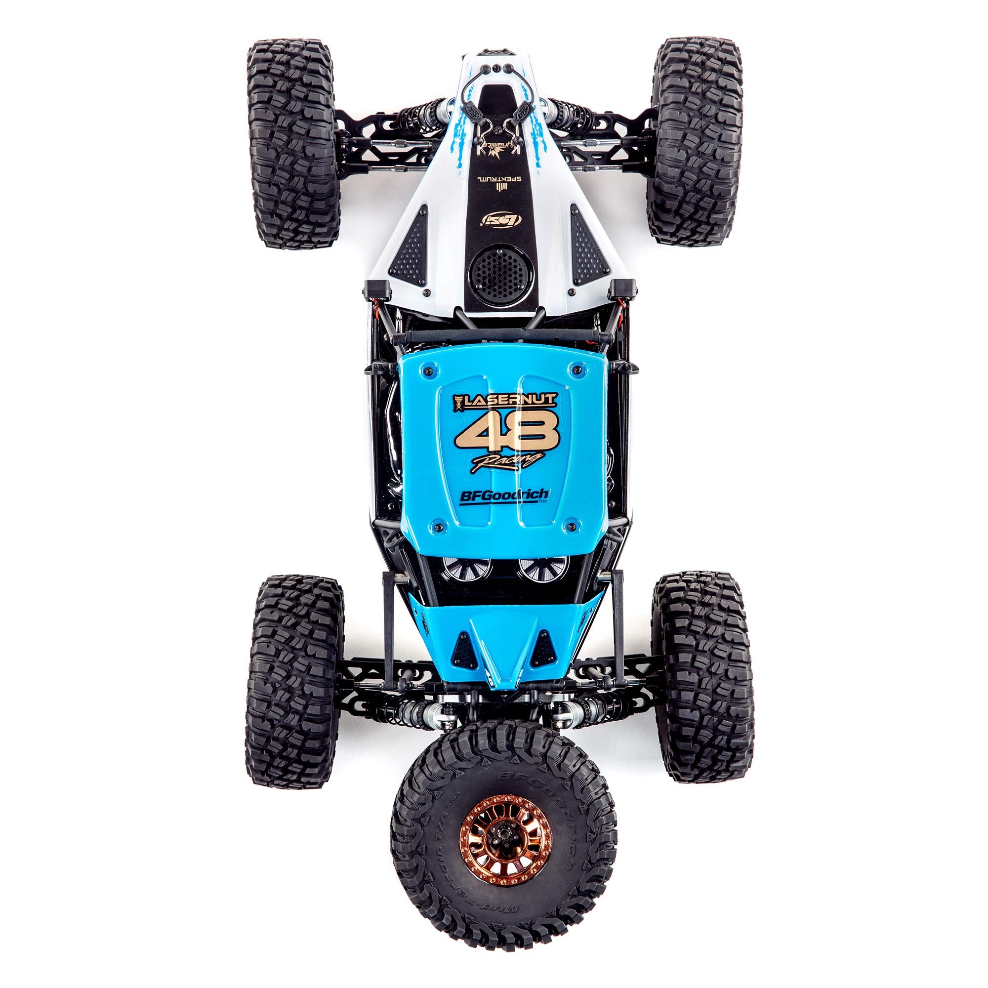 Losi LOS03028T1 Lasernut U4 Blue, SMART ESC: 1/10 4WD RTR