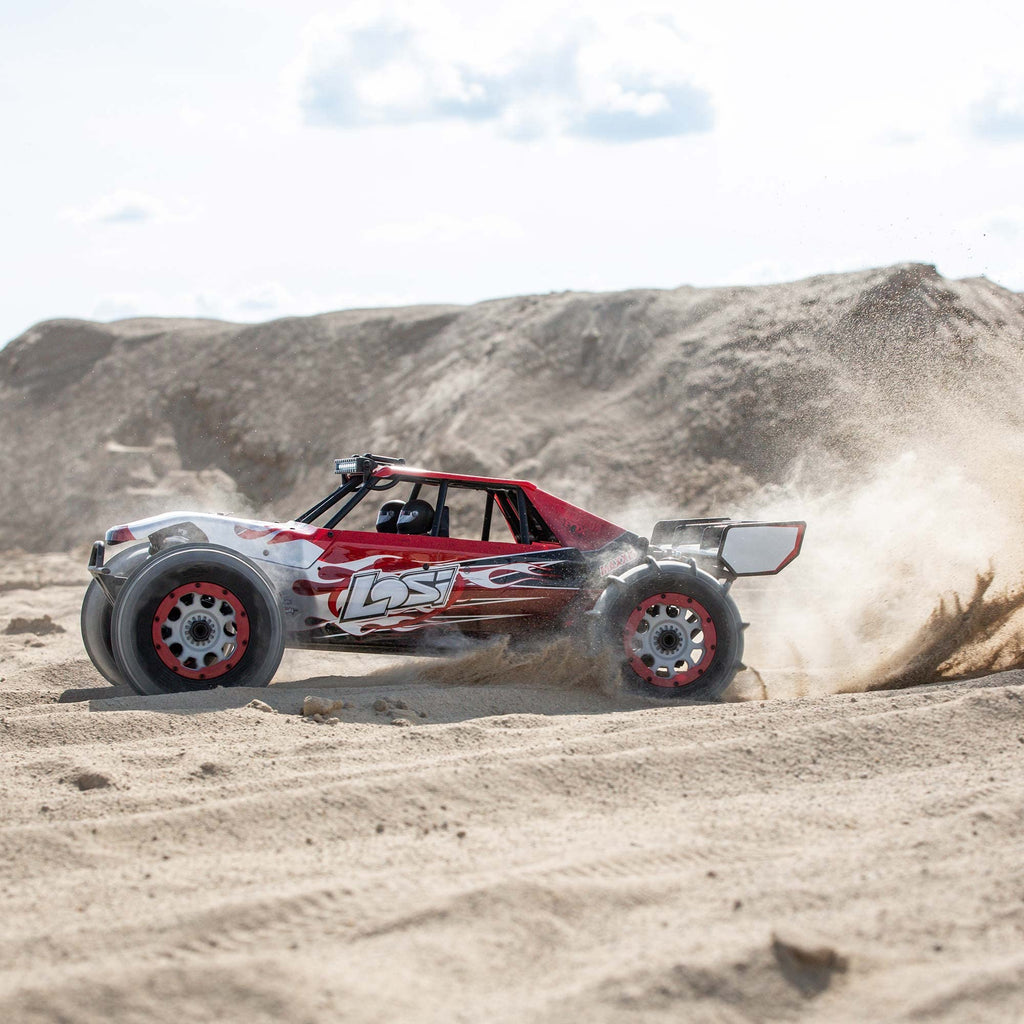 Losi LOS05020V2T2 DBXL-E 2.0 RTR: 1/5 4WD Smart Electric, Losi Red