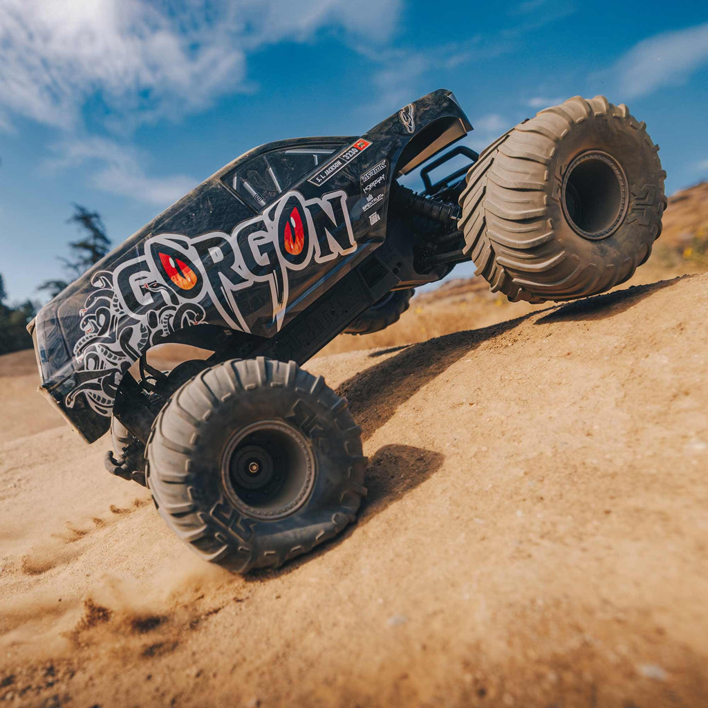 Arrma ARA3230SKT1 GORGON 2wd MT 1/10 Self Assembly RTA KIT SMART USB Gunmetal