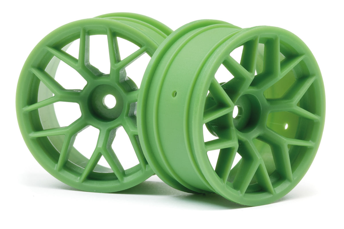 HPI Racing 112811 RTR Wheel 26mm Green (6mm Offset/2pcs)