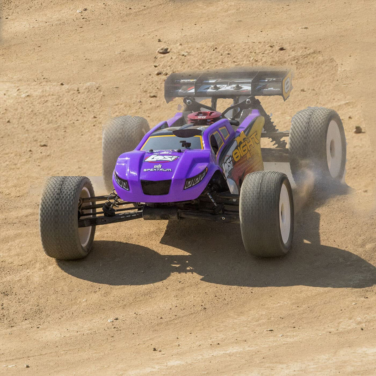 Losi LOS04011V2 8IGHT-T Nitro RTR: 1/8 4WD Truggy