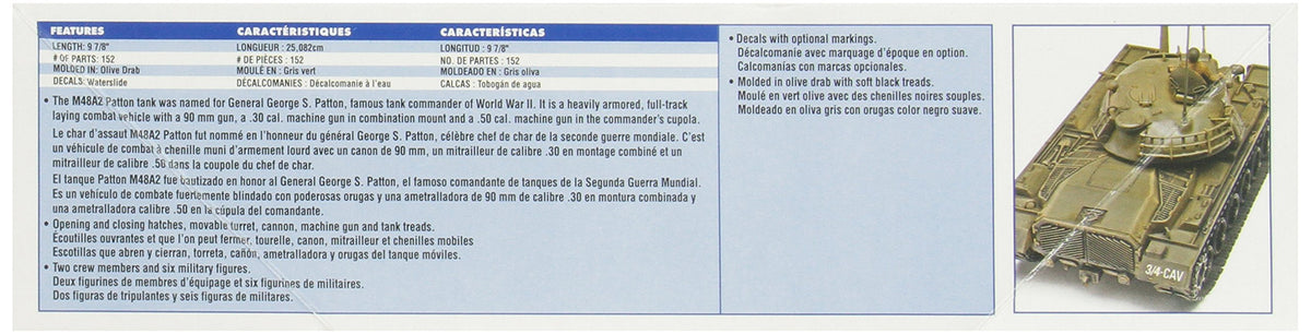 Revell 857853 1/35 M-48 A-2 Patton Tank Model