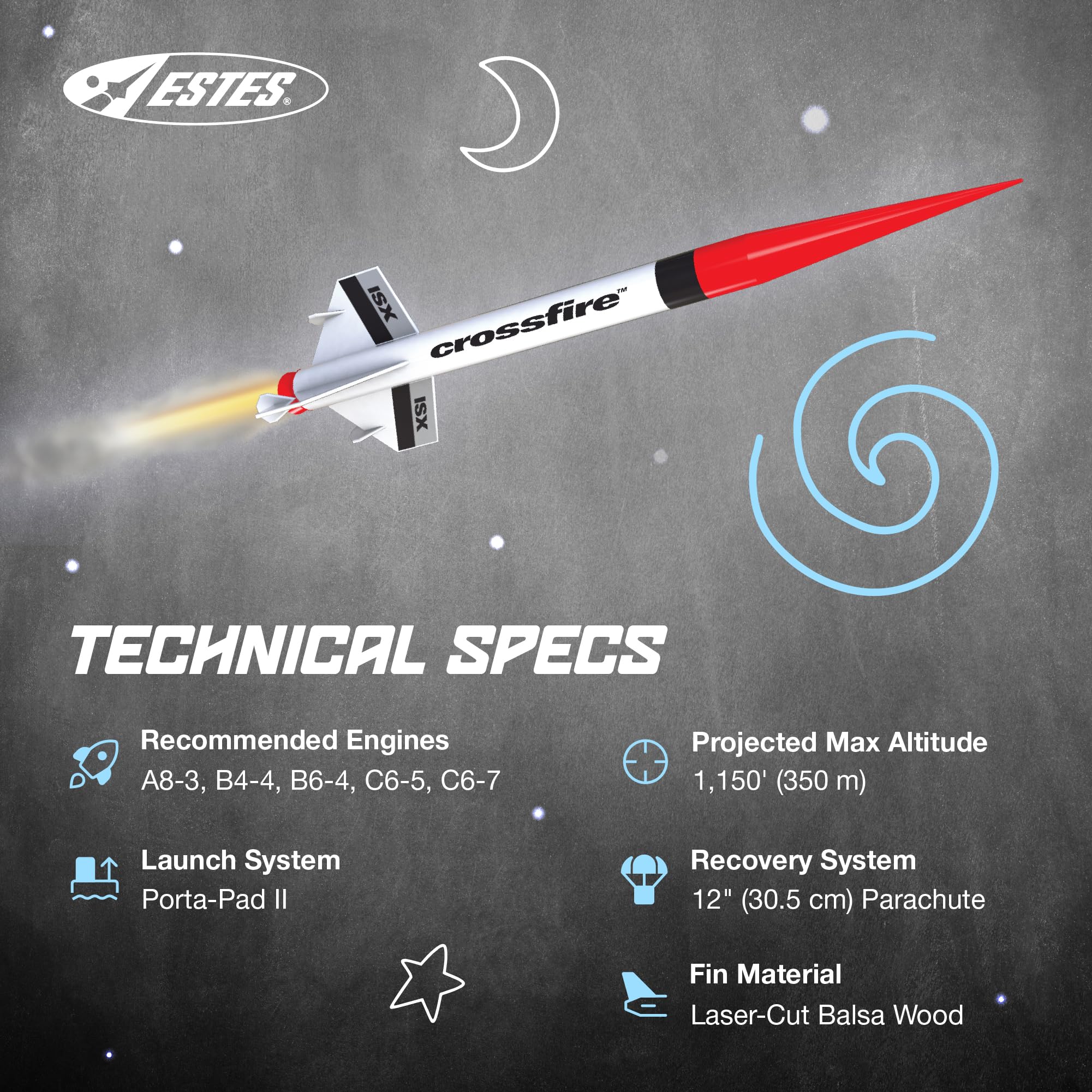 Estes 7220 Crossfire ISX Kit Level 1