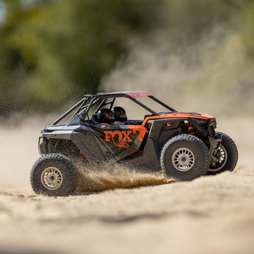 Losi LOS03029T2 RZR Rey 1/10 4WD Brushless RTR, Polaris Orange