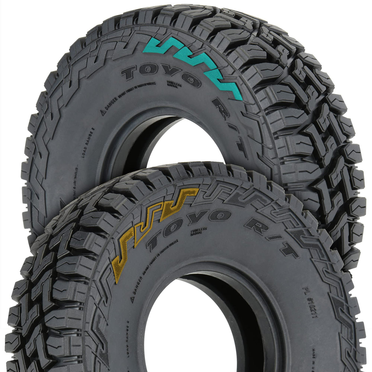 Pro-Line 1021114 1/10 Toyo Open Country R/T G8 F/R 1.9" Rock Crawling Tires (2)