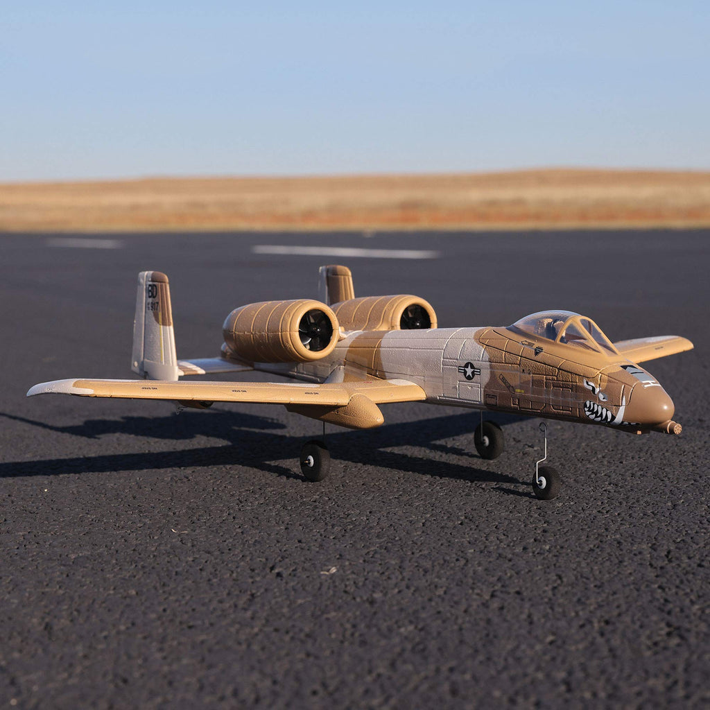 E-Flite EFLU6550 UMX A-10 Thunderbolt II 30mm EDF BNF Basic Airplane