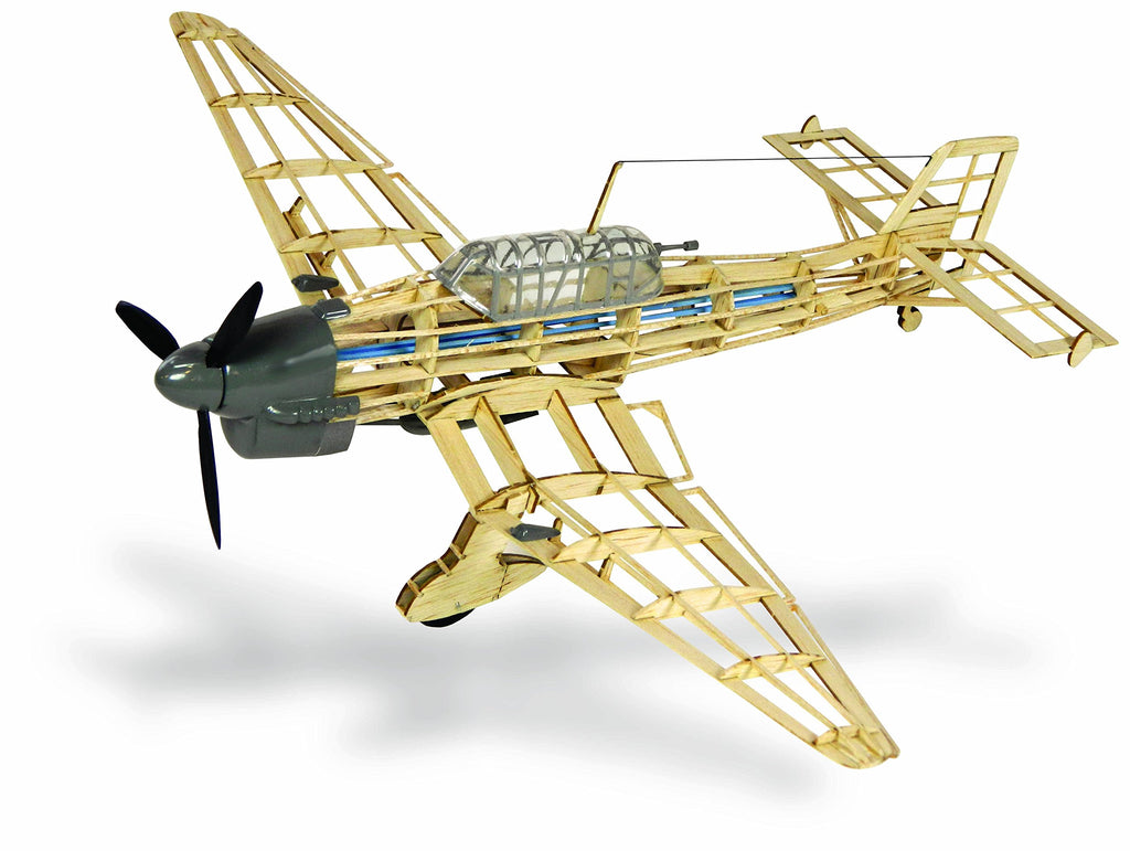 Guillow 508 Junkers JU87B Stuka WWII Laser Cut Balsa Model Kit 1/30