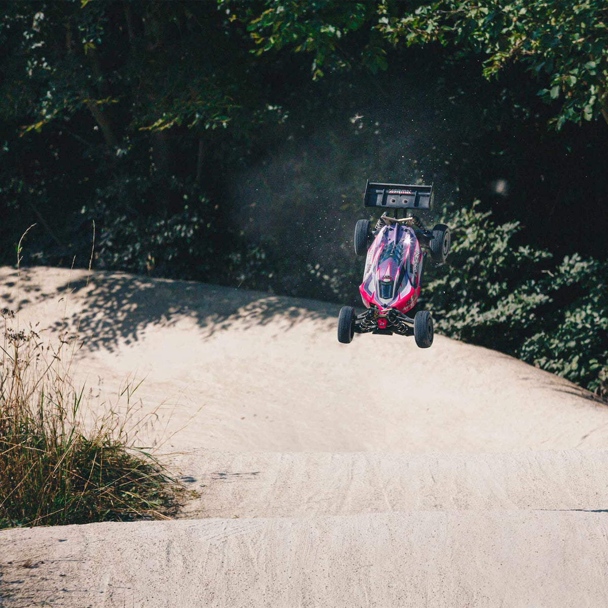 Arrma 8306 TLR Tuned Typhon 1/8 4WD Roller (Pink/Purple)