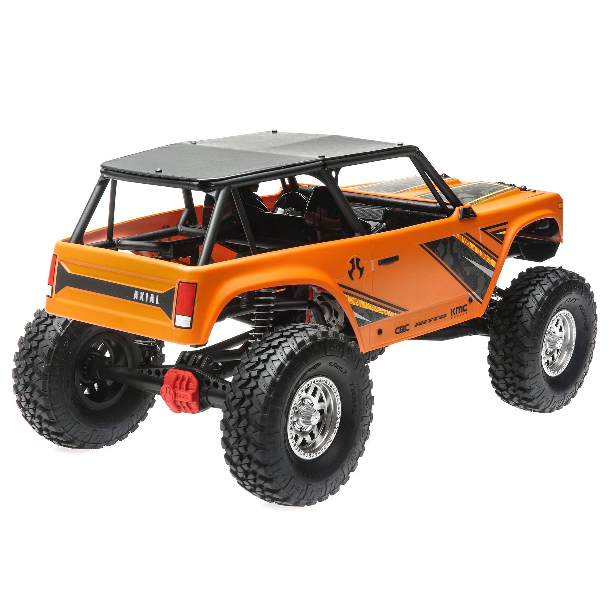 Axial Wraith 1.9 1/10 Scale Electric 4WD RTR RC Rock Crawler with 2.4GHz Tx/Rx System,