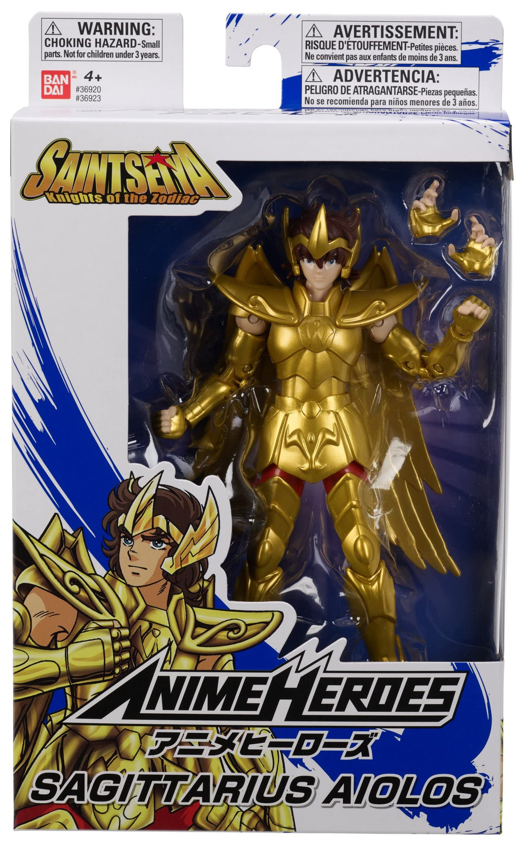 Bandai 36944 Sagittarius Aiolos "Knights of the Zodiac"