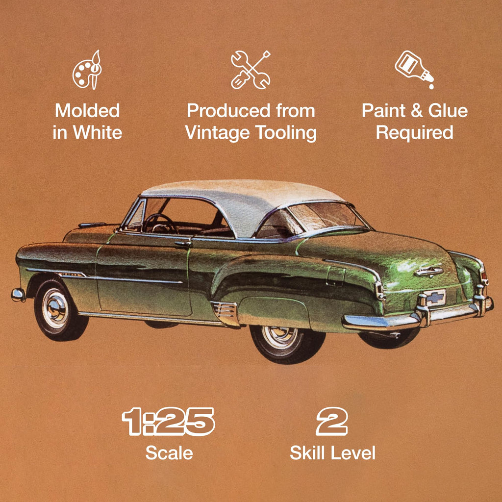 AMT 862 1/25 1951 Chevy Bel Air Model Kit