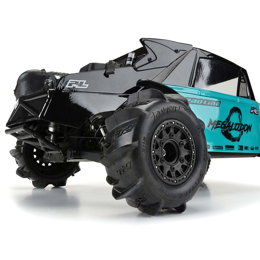 Pro-Line 1018510 Dumont Paddle SC 2.2"/3.0" Mounted Raid Black F/R