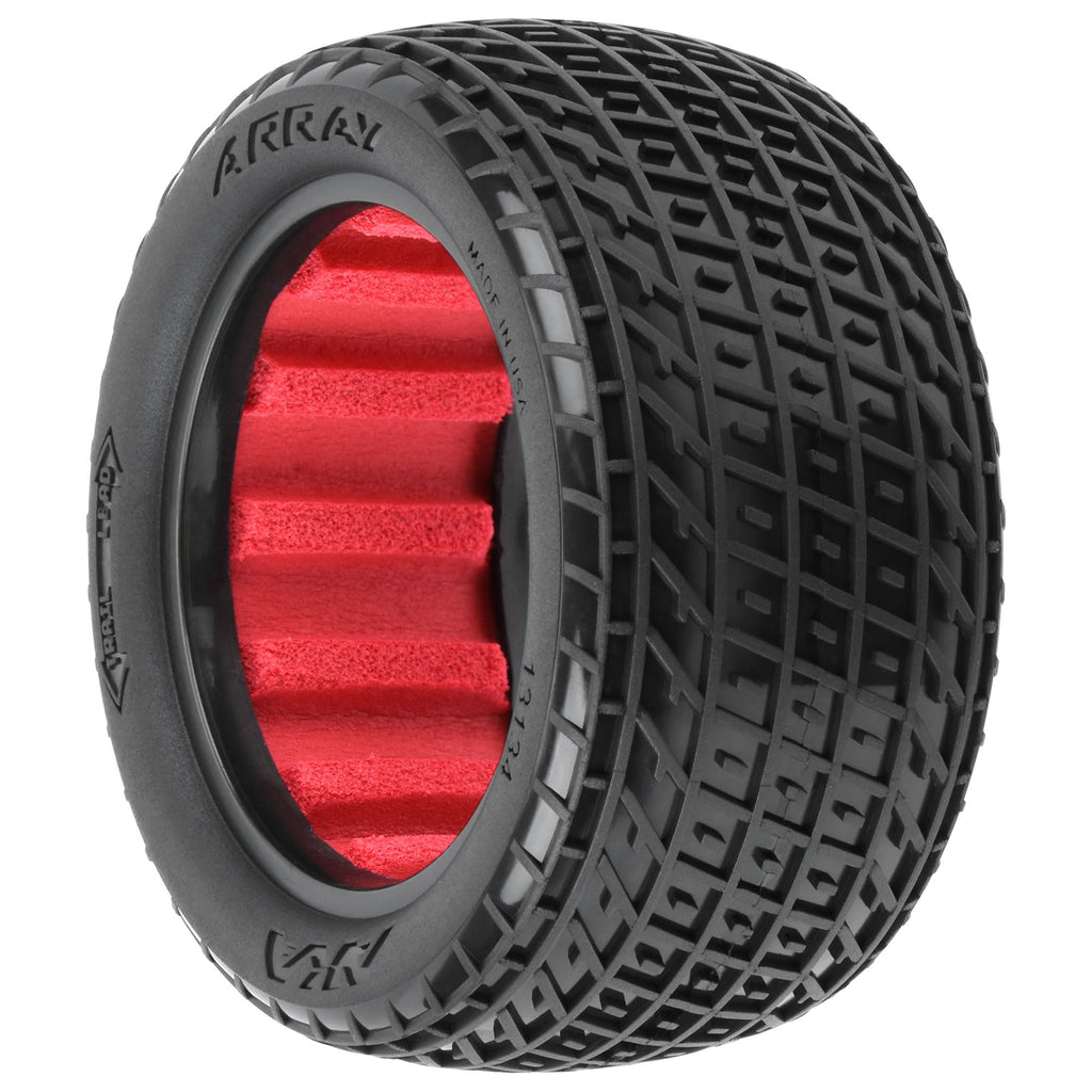 AKA 13134VR Array 2.2" Super Soft Dirt Oval Buggy Rear Tires (2)