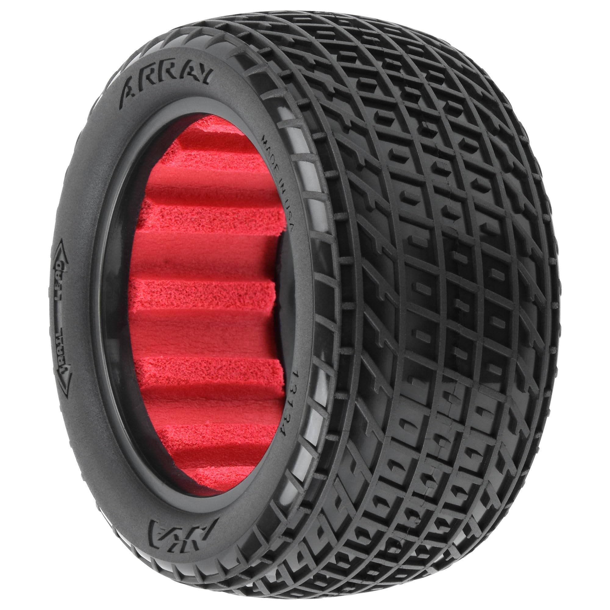 AKA 13134VR Array 2.2" Super Soft Dirt Oval Buggy Rear Tires (2)