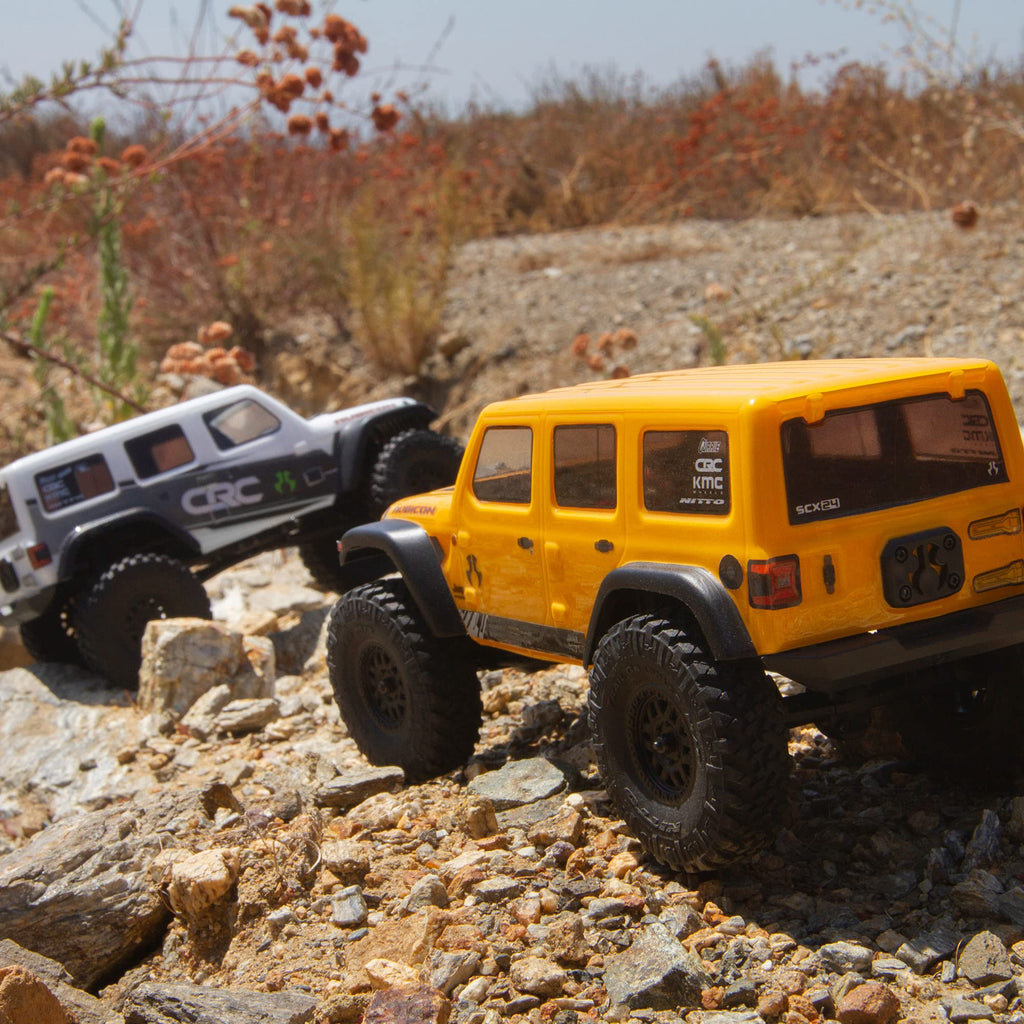 Axial 1/24 SCX24 2019 Jeep Wrangler JLU CRC 4WD Rock Crawler Brushed RTR