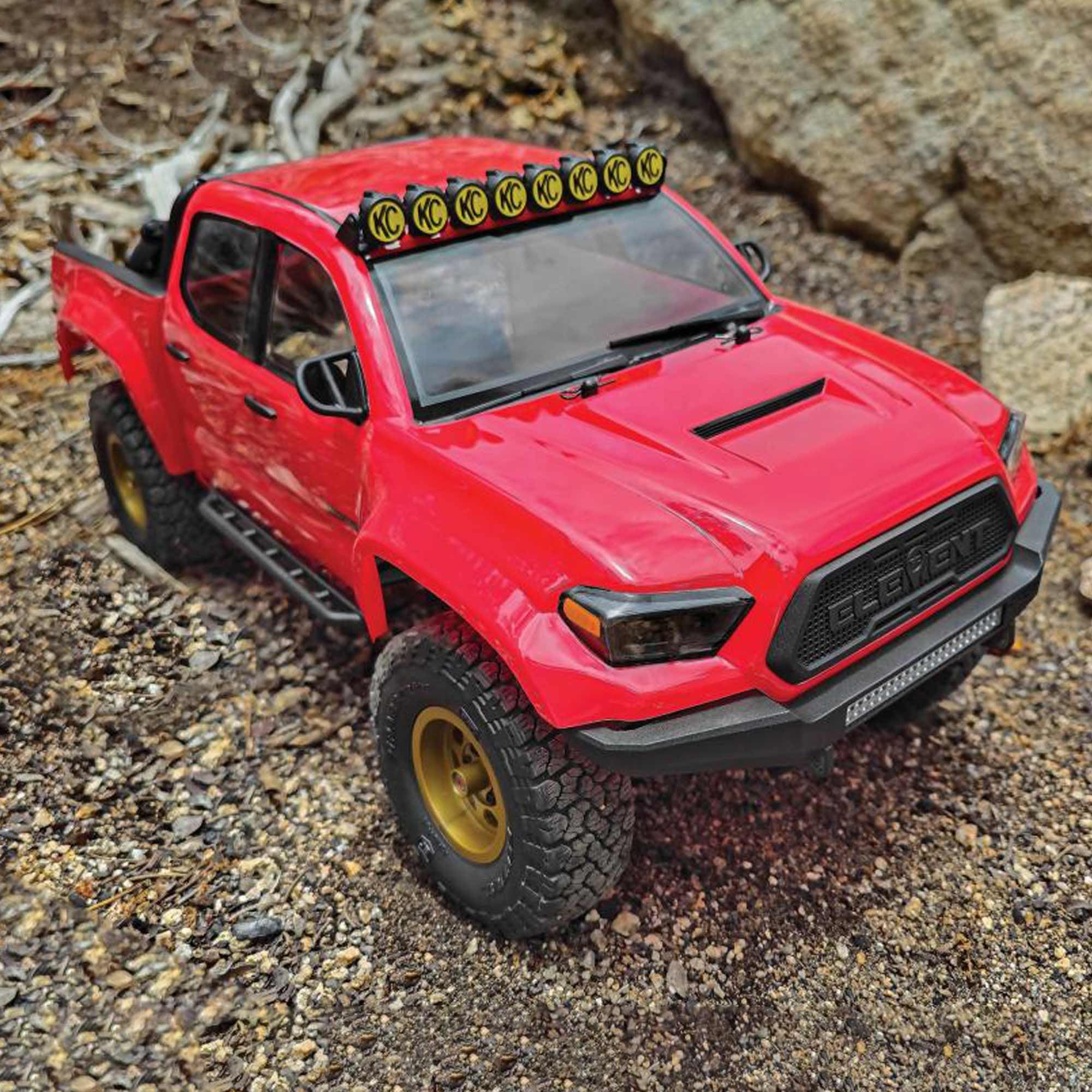 Team Associated 40121 Enduro Knightwalker 1/10 Off-Road Trail Truck RTR, Red