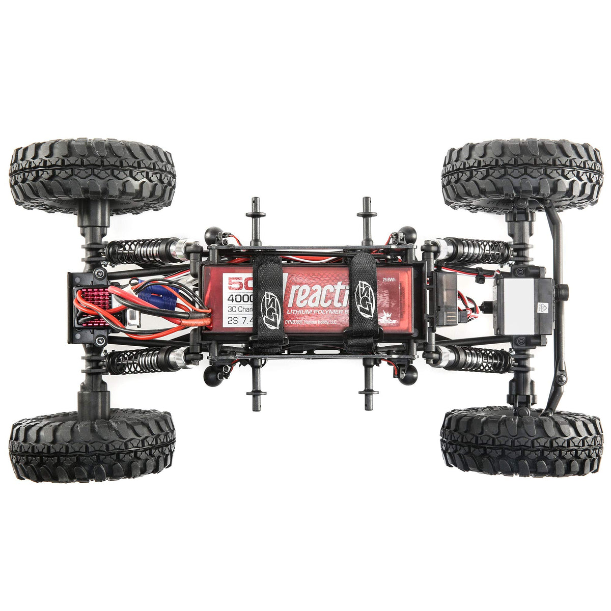 Losi LOS03015T2 Night Crawler SE, Green 1/10 4wd Rock Crawler RTR