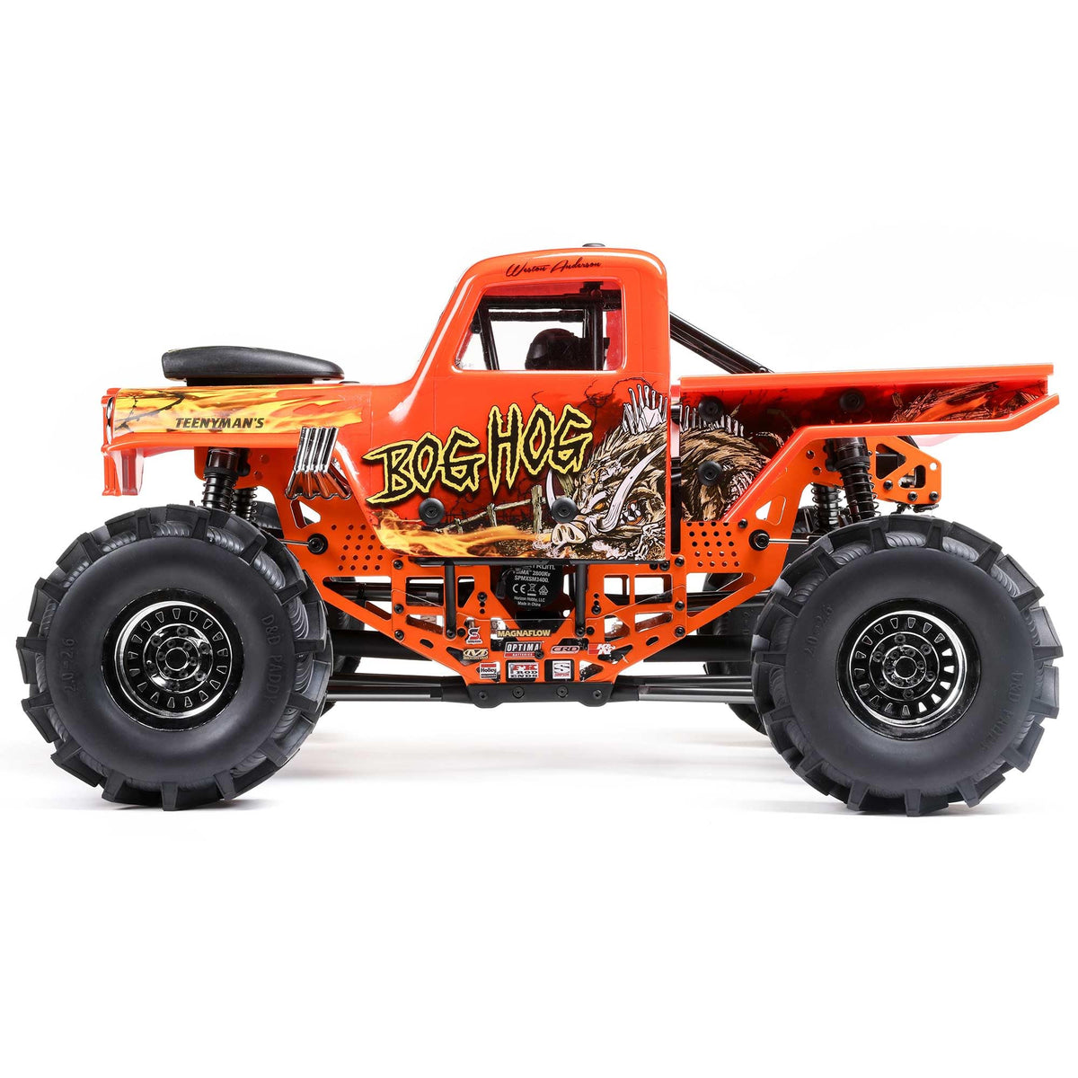 Team Losi LOS04024T2 LMT Bog Hog Brushless RTR: 4WD Solid Axle Mega