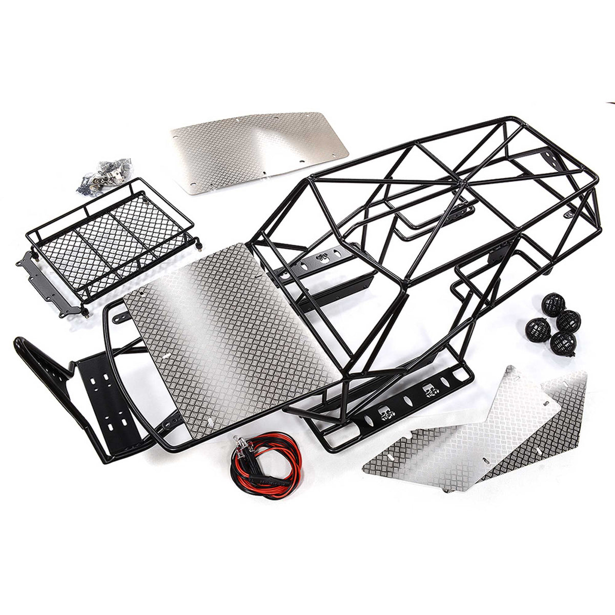 Integy C28777BLACK Realistic 2.2 Roll Cage - 1/10 Wraith Rock Racer
