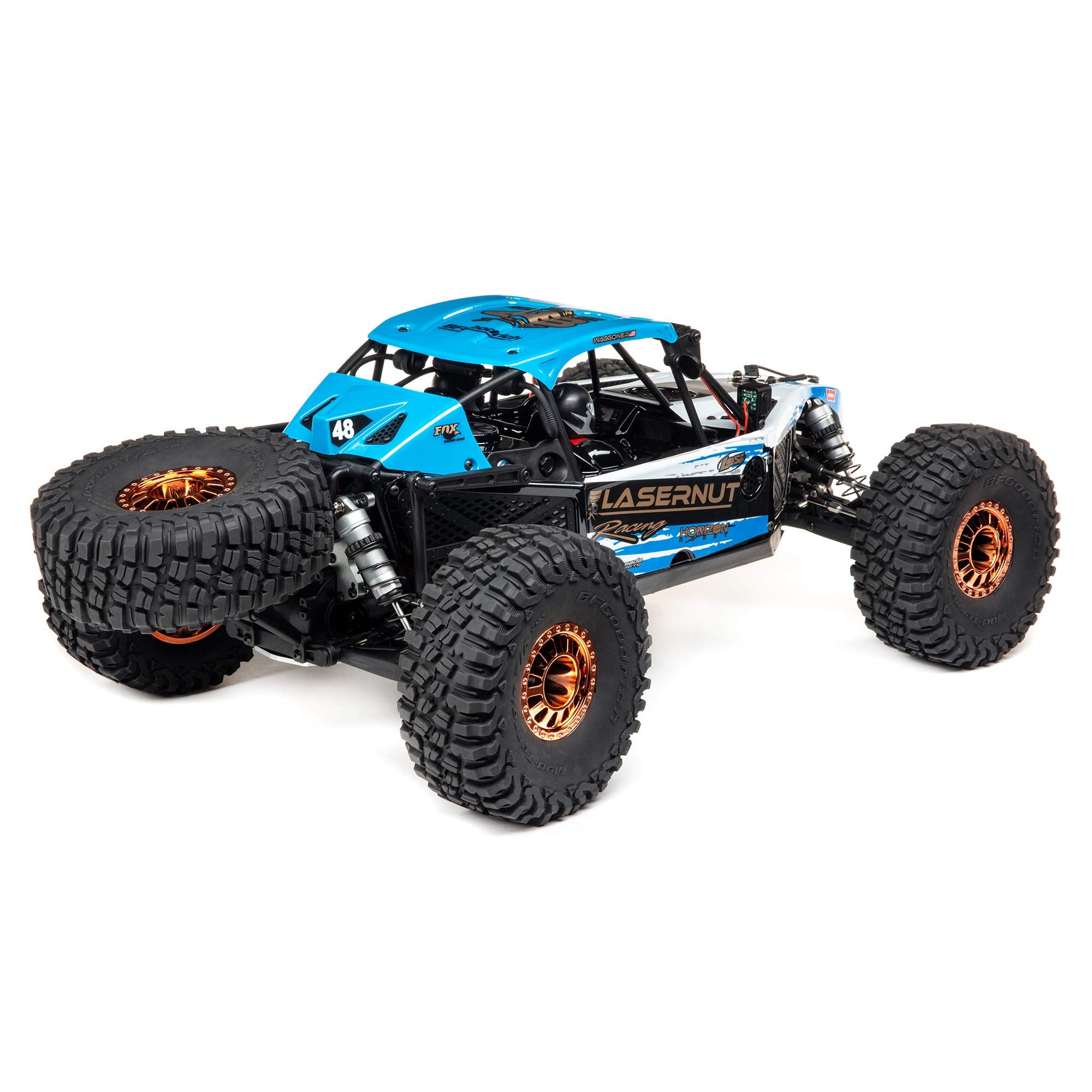 Losi LOS03028T1 Lasernut U4 Blue, SMART ESC: 1/10 4WD RTR