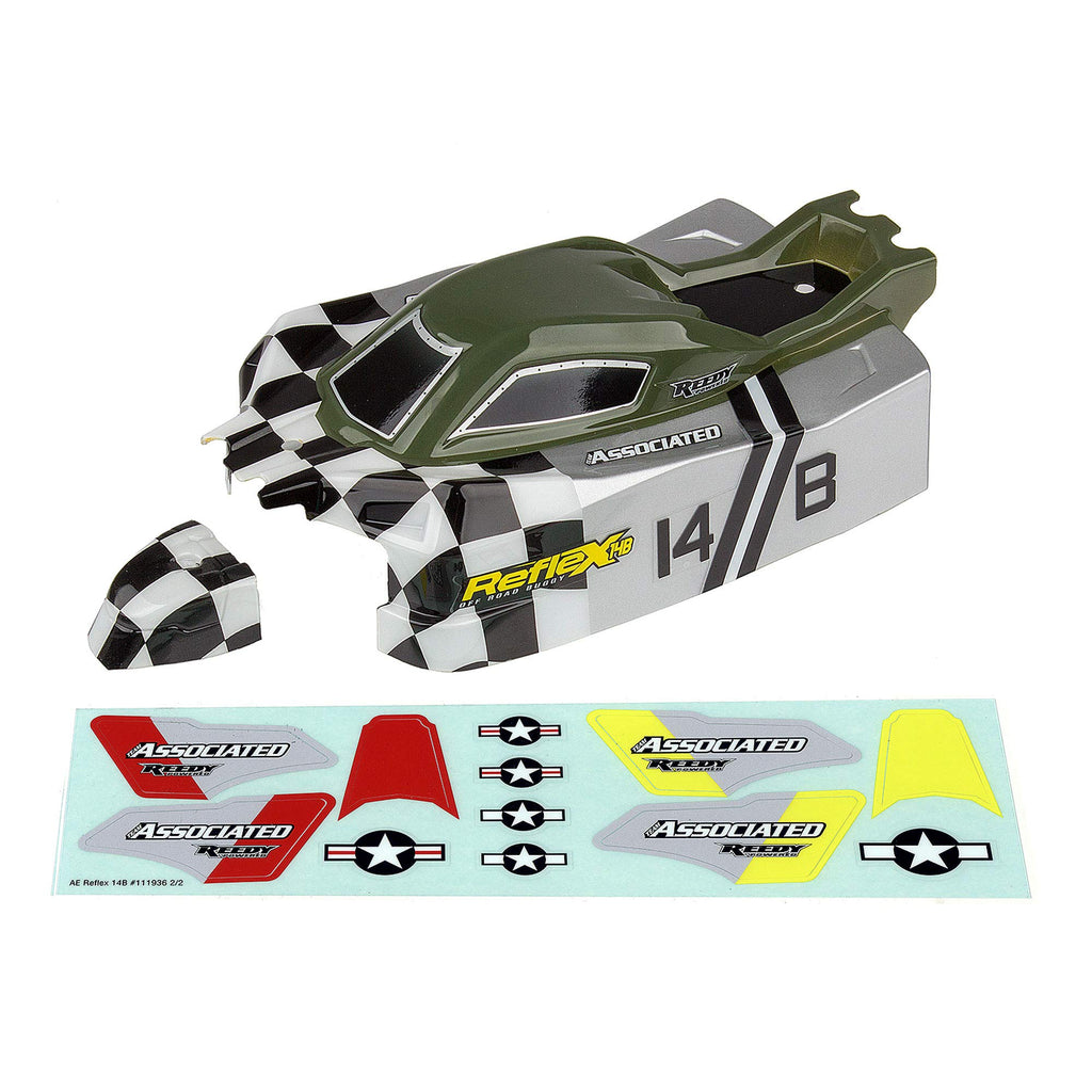 Team Associated 21542 REFLEX 14B Body, printed:14B,14T