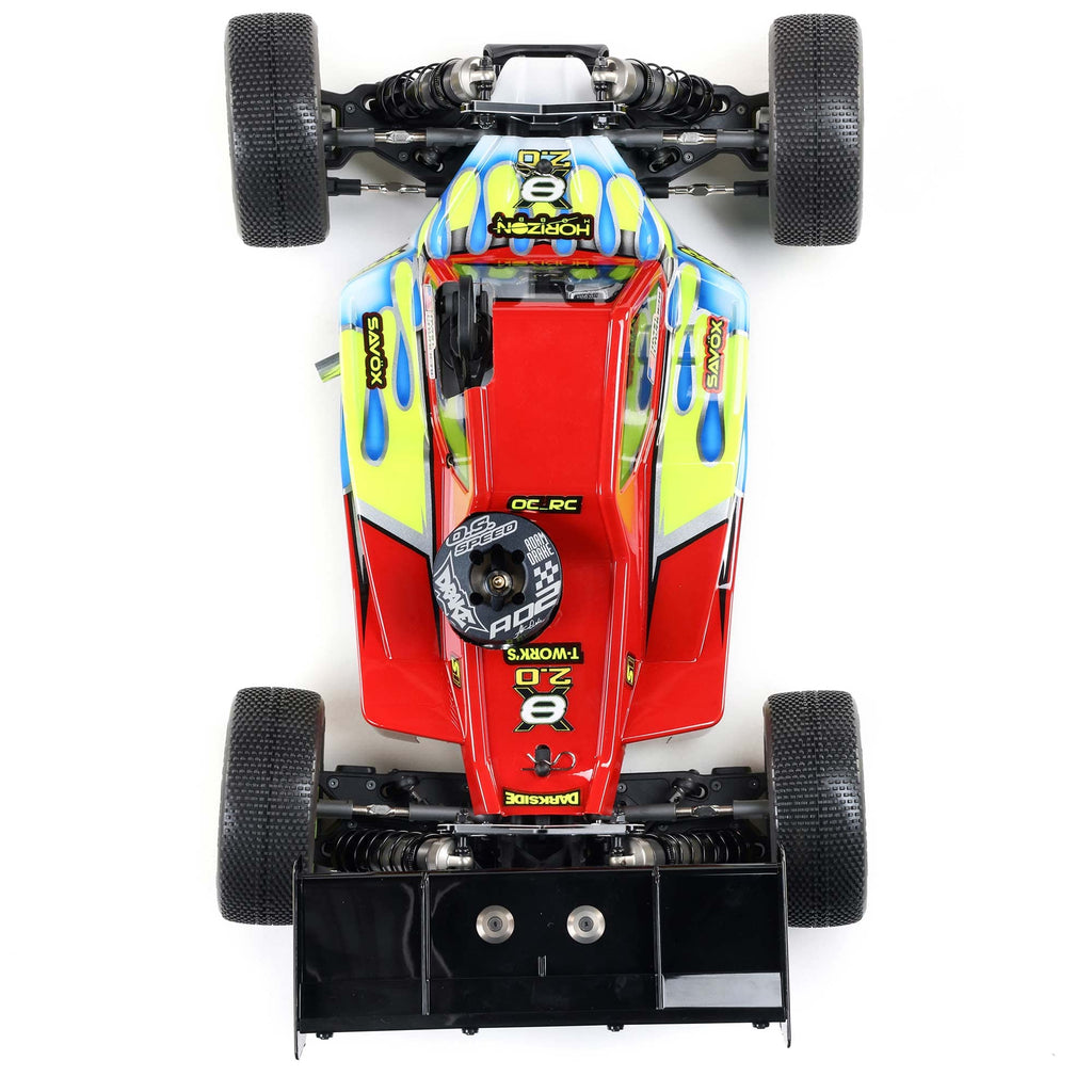 Team Losi Racing TLR04012 8IGHT-X/E 2.0 Combo Race Kit:1/8 4WD Nit/El Buggy