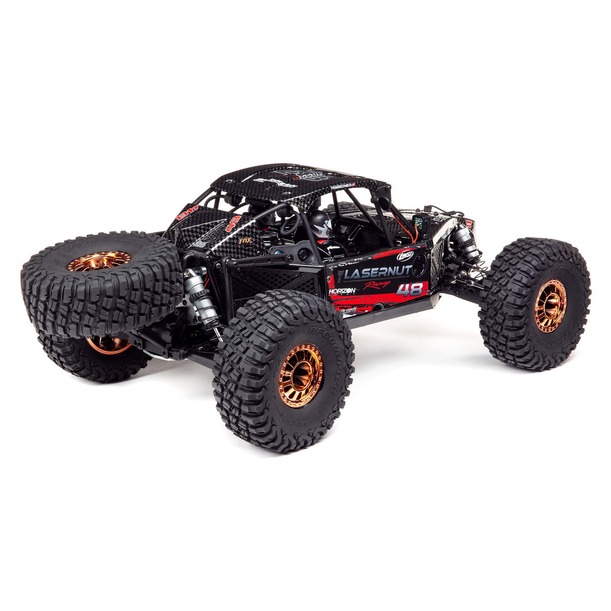 Losi LOS03028T2 Lasernut U4 Black, SMART ESC: 1/10 4WD RTR