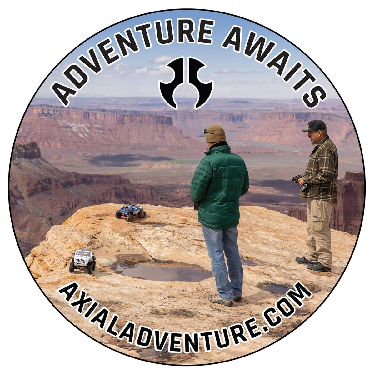 Axial AXISTK1 Axial Adventure Awaits Sticker