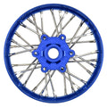Pro-Line 284700T1 Pro-Spec Aluminum V2 Bead Front Wheel Assembled, Blue for Losi Promoto-SM