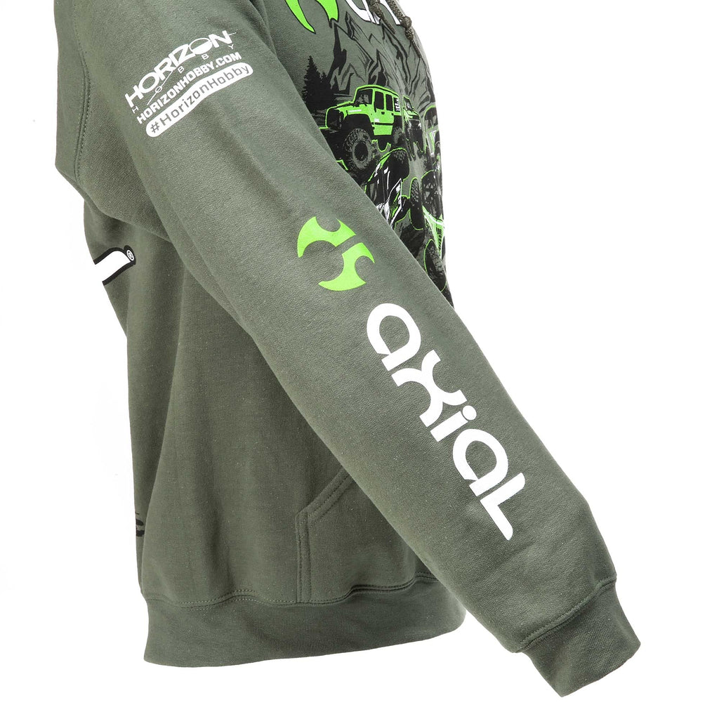 Axial AXIZ0027 Axial Green Hoodie Small