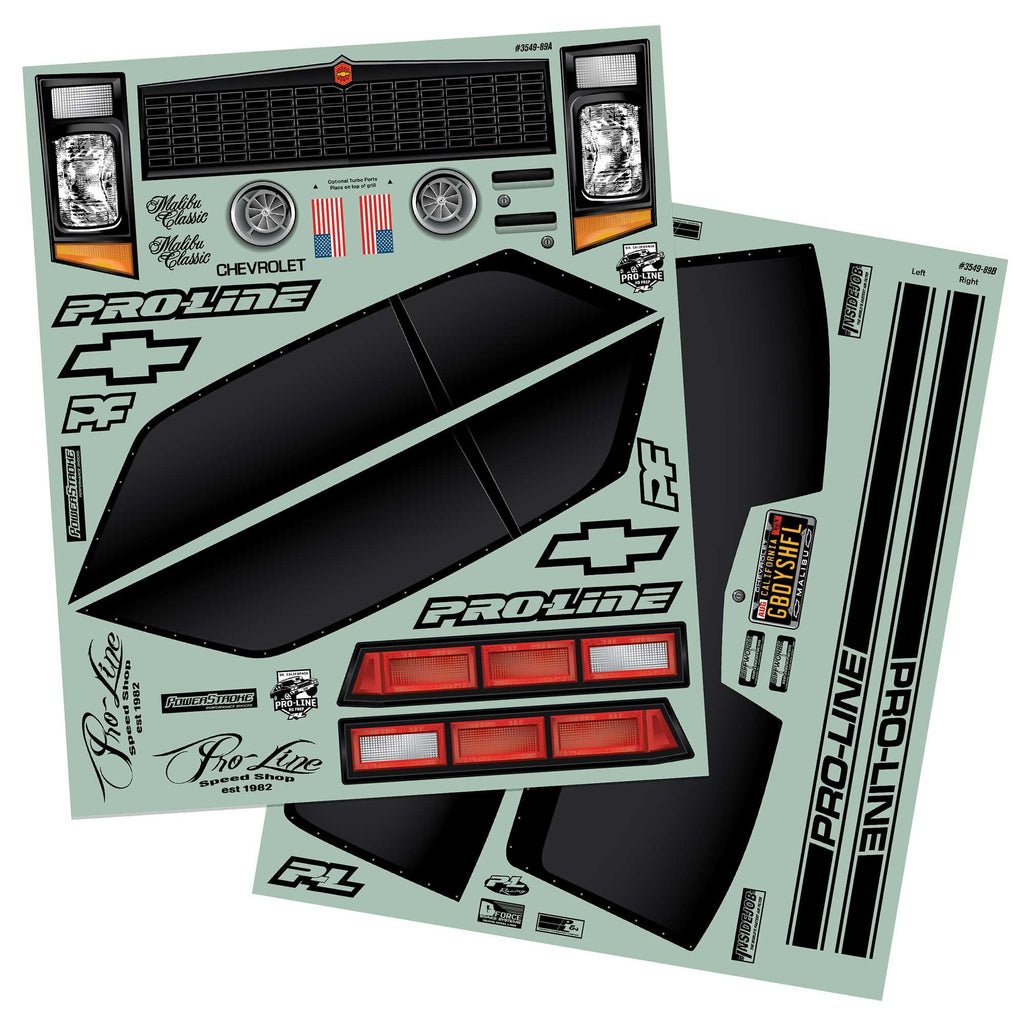 Pro-Line 354914 1978 Chevy Malibu ToughColor (Stone Gray) Body