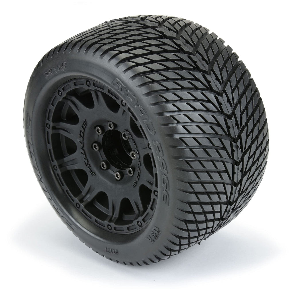 Pro-Line 117710 Road Rage 3.8" Mounted Raider 8x32 17mm MT F/R