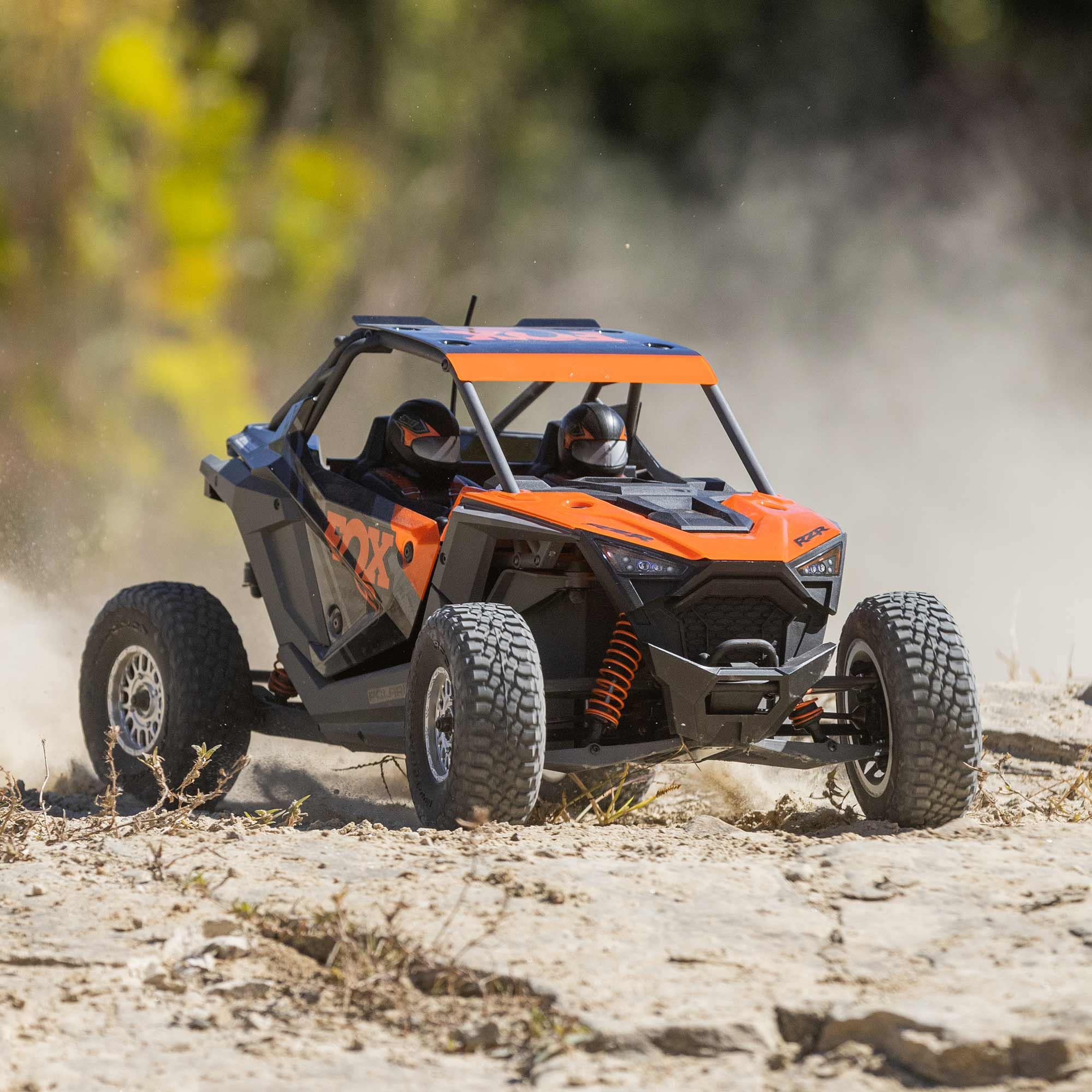 Losi LOS03029T2 RZR Rey 1/10 4WD Brushless RTR, Polaris Orange