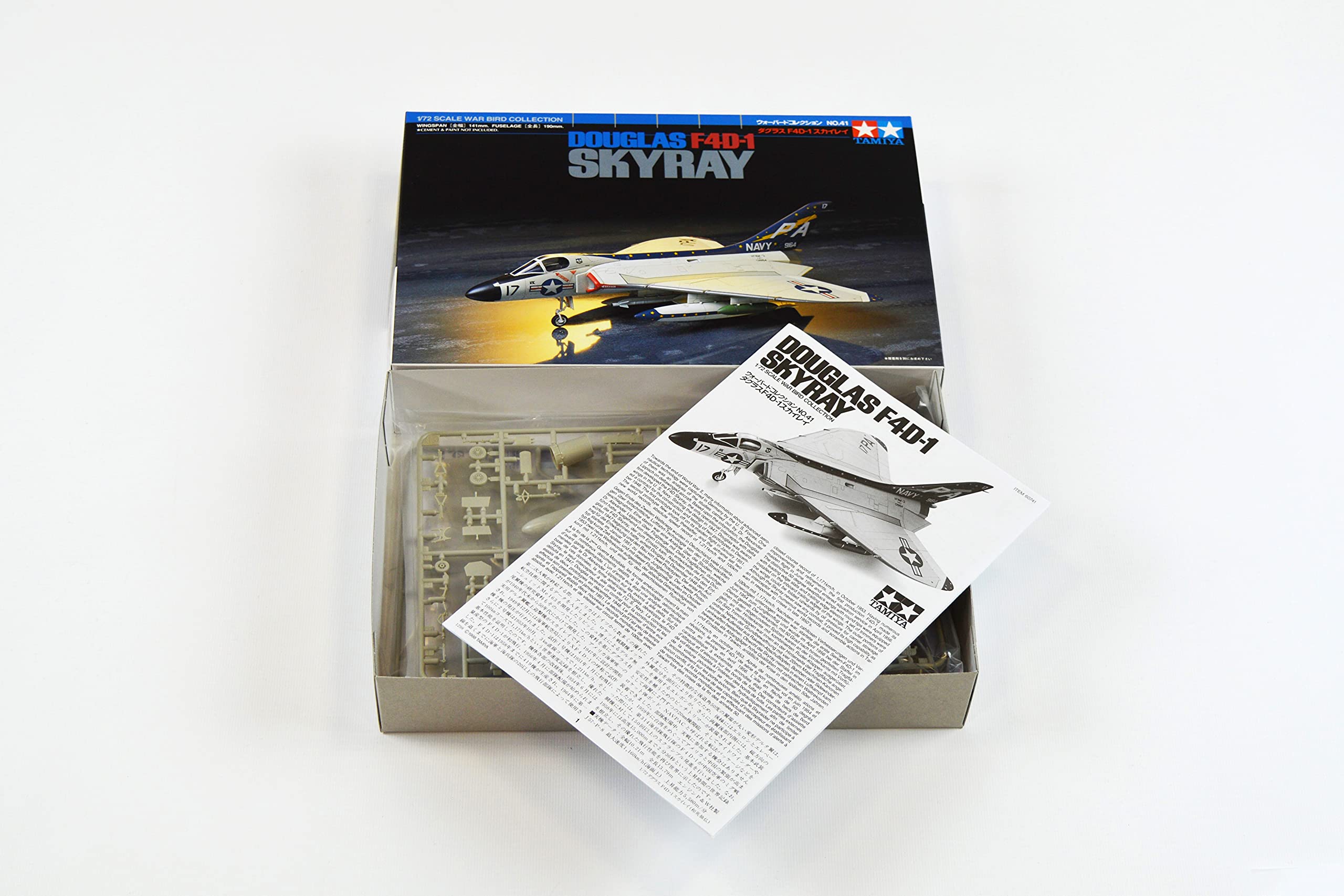 Tamiya 60741 1/72 Douglas F4D1 Skyray