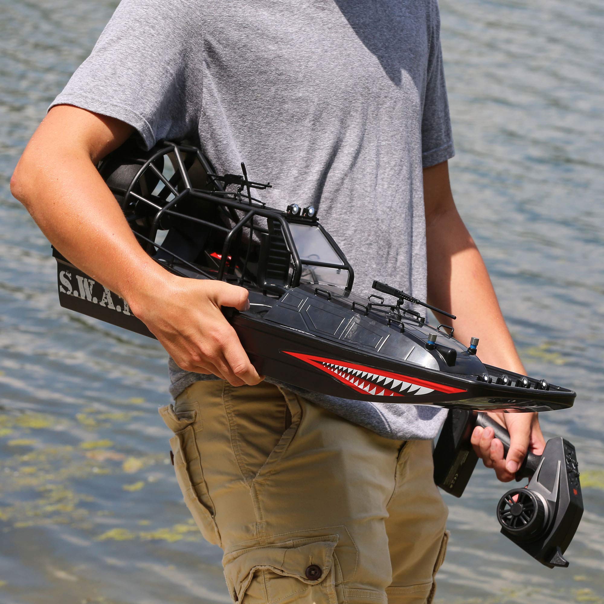 Pro Boat PRB08034 Aerotrooper 25-inch Brushless Air Boat: RTR