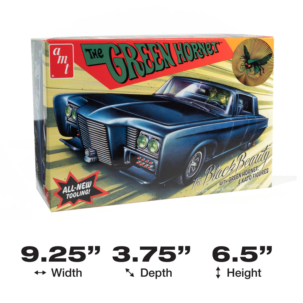 AMT 1271M 1/25 Green Hornet Black Beauty TV Car Model Kit w/Kato New