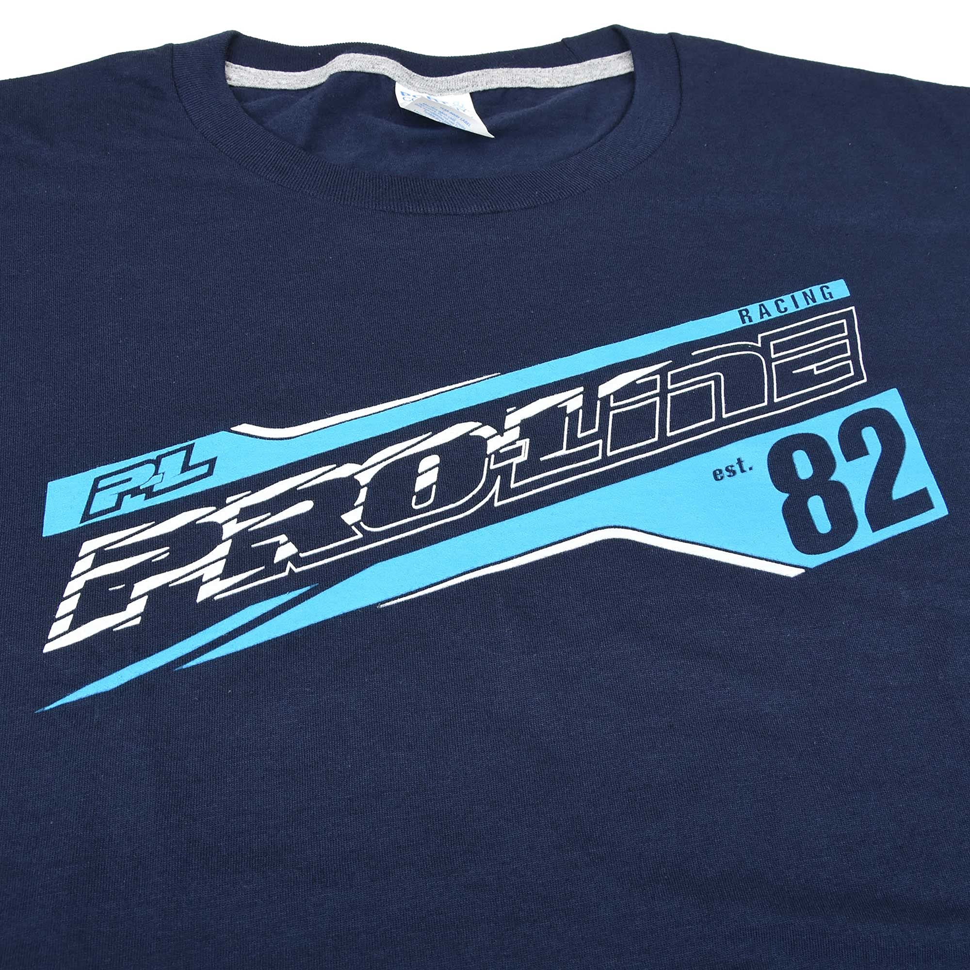 Pro-Line 985402 Pro-Line Streak Deep Navy TShirt Medium