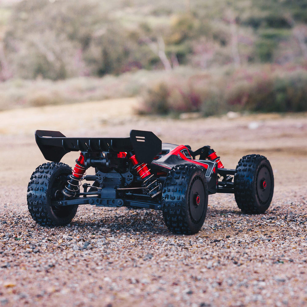 Arrma 8606V5 Typhon 6S 4WD BLX 1/8 Buggy RTR, Black