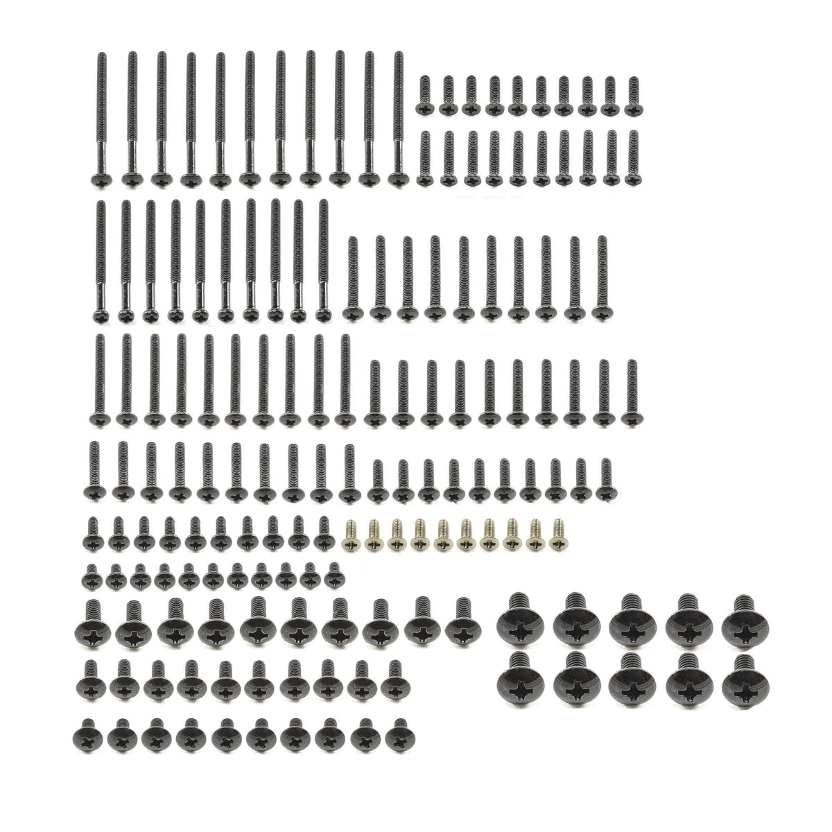 ECX ECX215000 Screw Set: 1:18 4WD Temper Gen 2