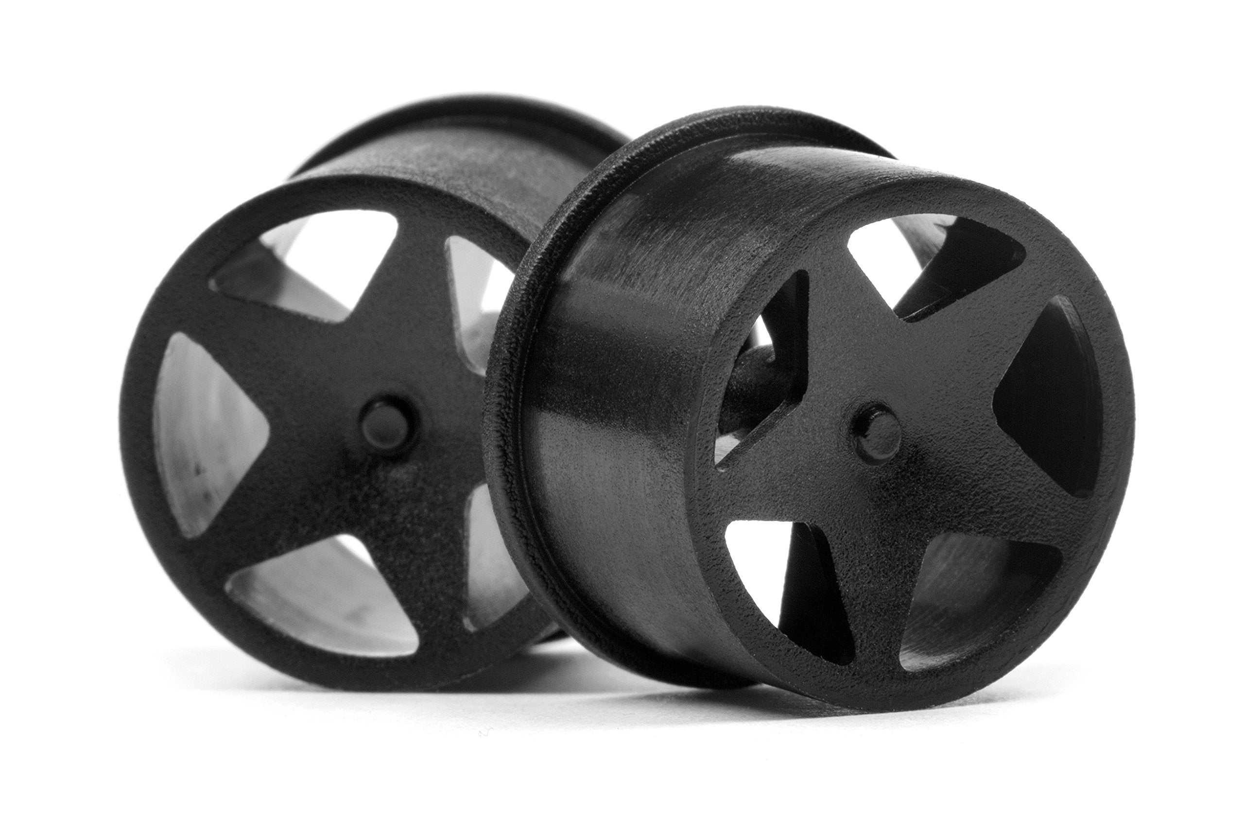 HPI 114276 Q32 Super Star Wheel Set, Front and Rear, Black, 18X10/18X14 (4pcs)