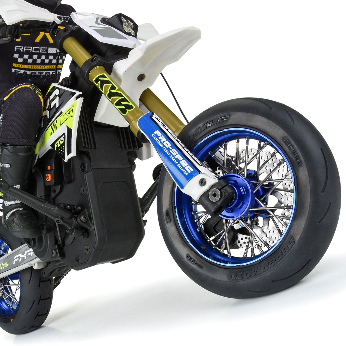 Pro-Line 1022211 Supermoto S3 Front Tire Mounted on Sleeve for Pro-Spec Supermoto Aluminum Wheel