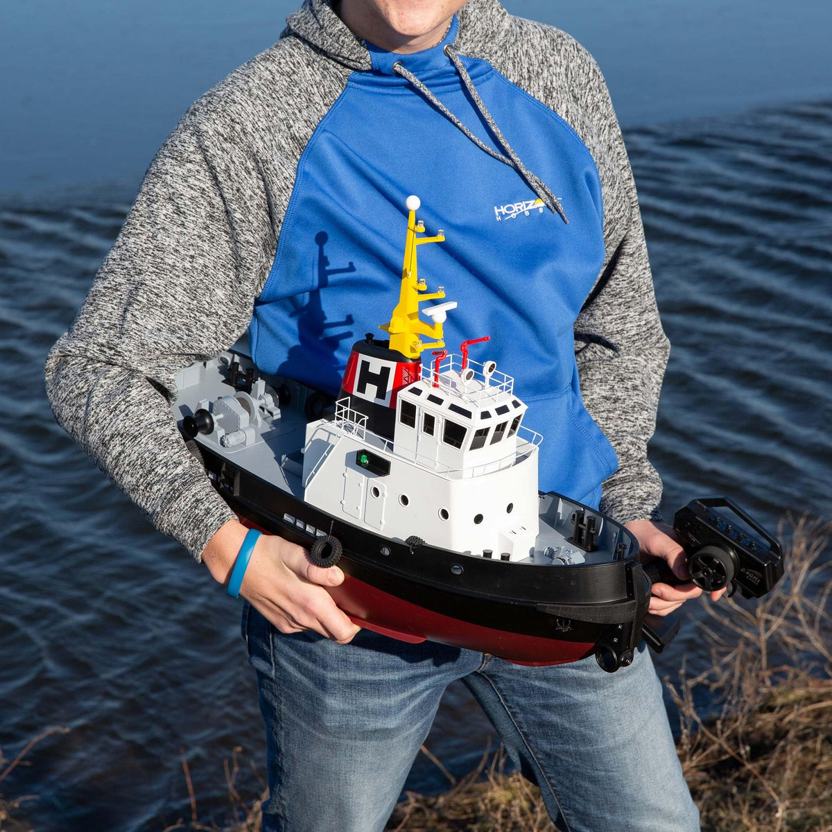 Pro-Boat PRB08036 Horizon Harbor 30-Inch Tug Boat: RTR