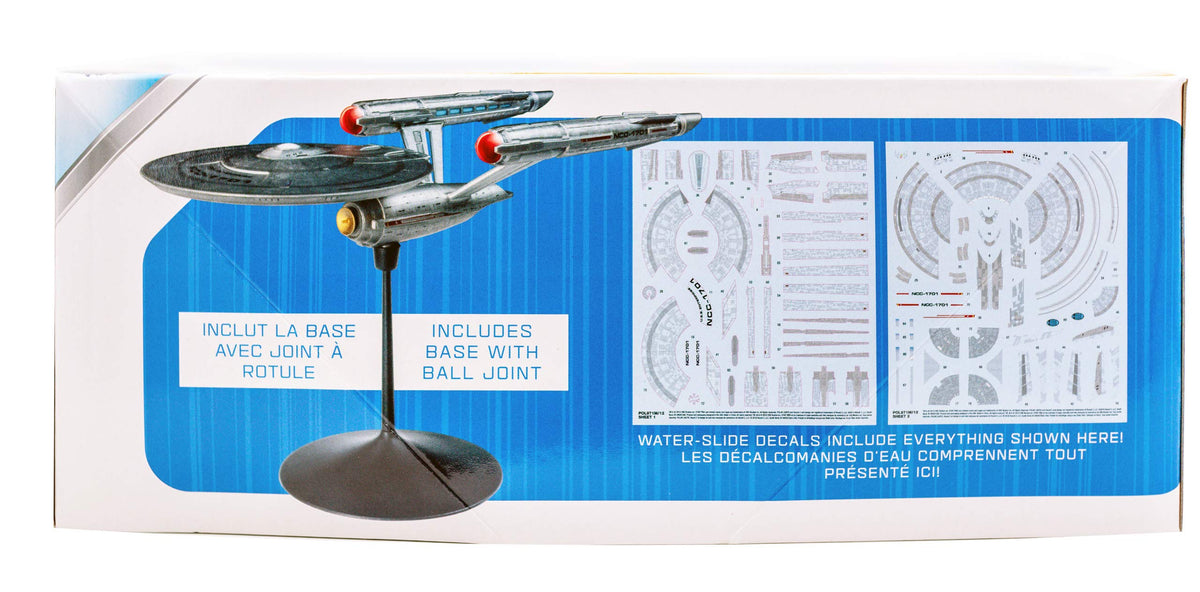 Polar Lights 971M 1/2500 Star Trek USS Ent, Snap Model Kit