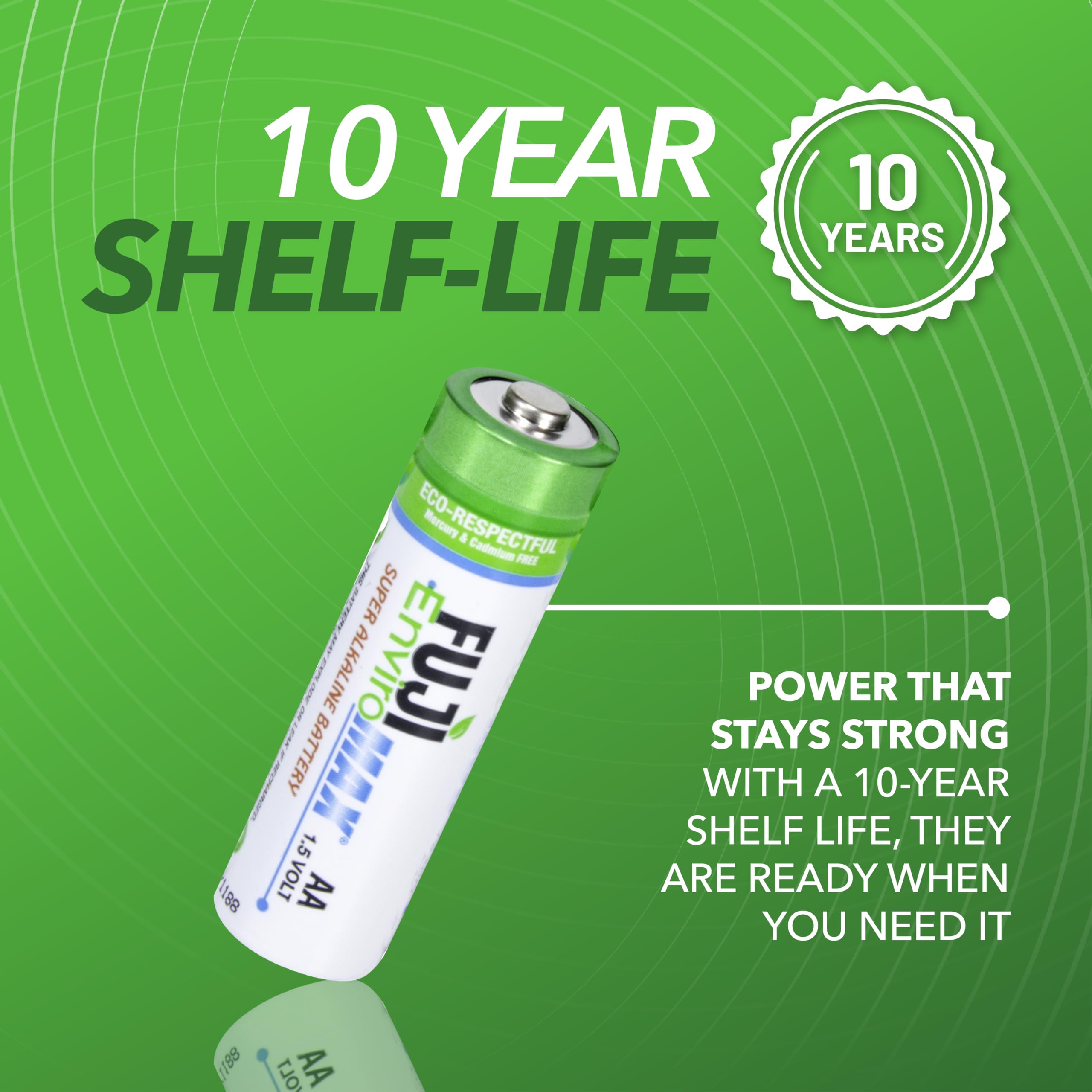 Fuji 4300BP4 AA Alkaline Battery (4)