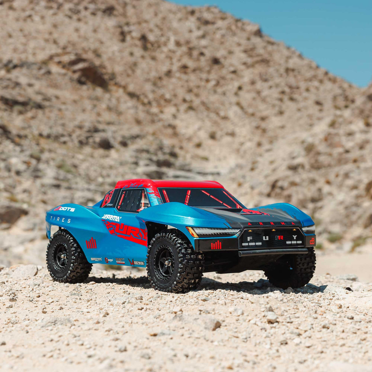 ARRMA RC Truck 1/10 Fury 2wd 223S BLX Brushless Short Course Truck RTR