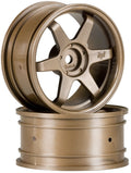 HPI Racing 3843 TE37 Wheel 26mm Bronze 3mm Offset/Fits 26mm Tire