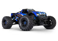 Traxxas 89086-4-BLUE Maxx 1/10 4WD Brushless WideMaxx RTR Blue