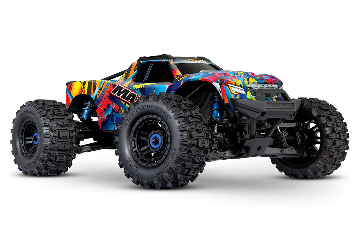 Traxxas 89086-4-RNR Maxx 1/10 4WD Brushless WideMaxx RTR Rock N Roll