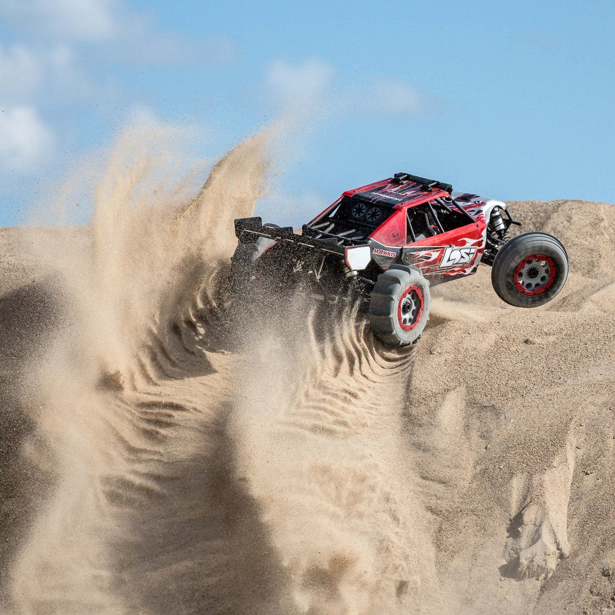 Losi LOS05020V2T2 DBXL-E 2.0 RTR: 1/5 4WD Smart Electric, Losi Red